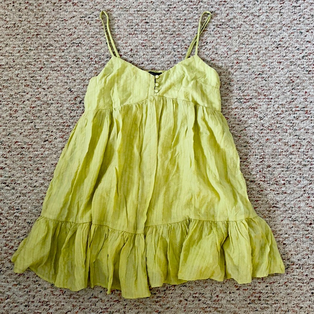 EMERALD VINTAGE DRESS